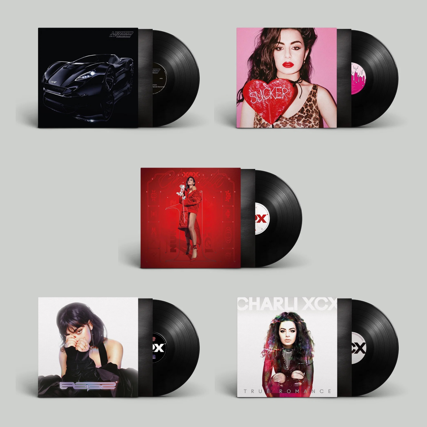 Charli XCX – 2026 Reissue Edition Vinyl Bundle – Queer Records