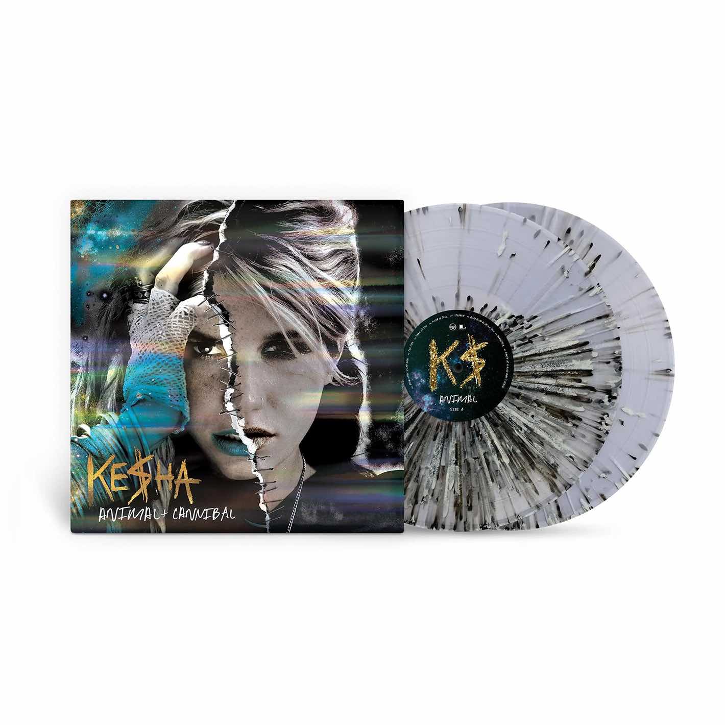 Kesha – Animal + Cannibal Vinyl (15th Anniversary Black & White