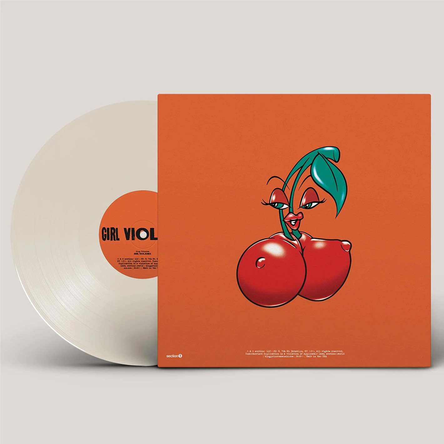 The King Princess Girl Violence Vinyl is available to purchase from Queer Records.