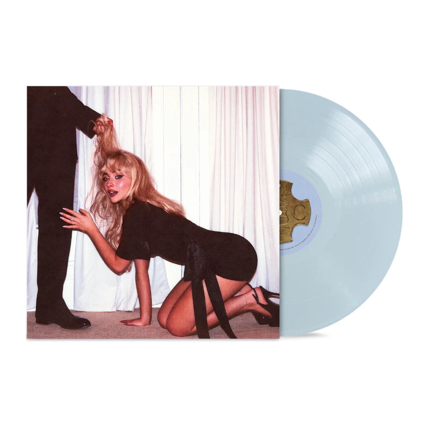 The Sabrina Carpenter Man's Best Friend Opaque Blue Vinyl is available to purchase from Queer Records.