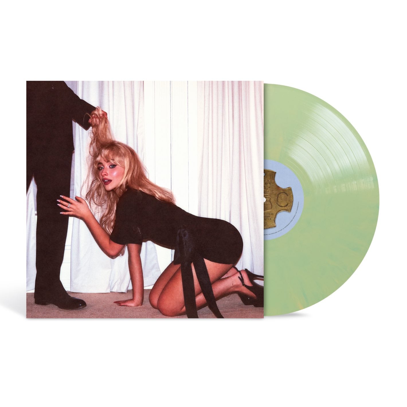 The Sabrina Carpenter Man's Best Friend Sea Foam Green Vinyl is available to purchase from Queer Records.