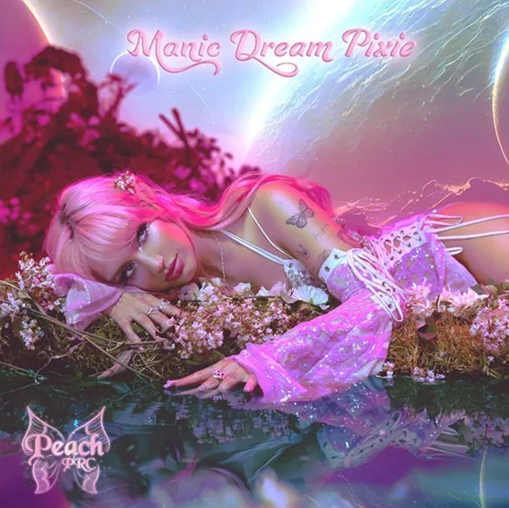 Peach PRC – Manic Dream Pixie (1 Year Anniversary, Pixie Dust Heart Vinyl)