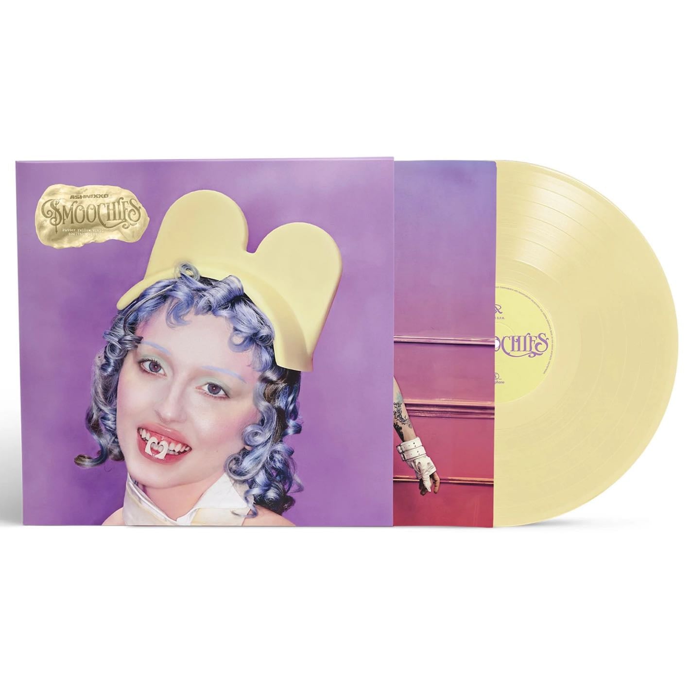 The Ashnikko Smoochies Vinyl is available to purchase from Queer Records.