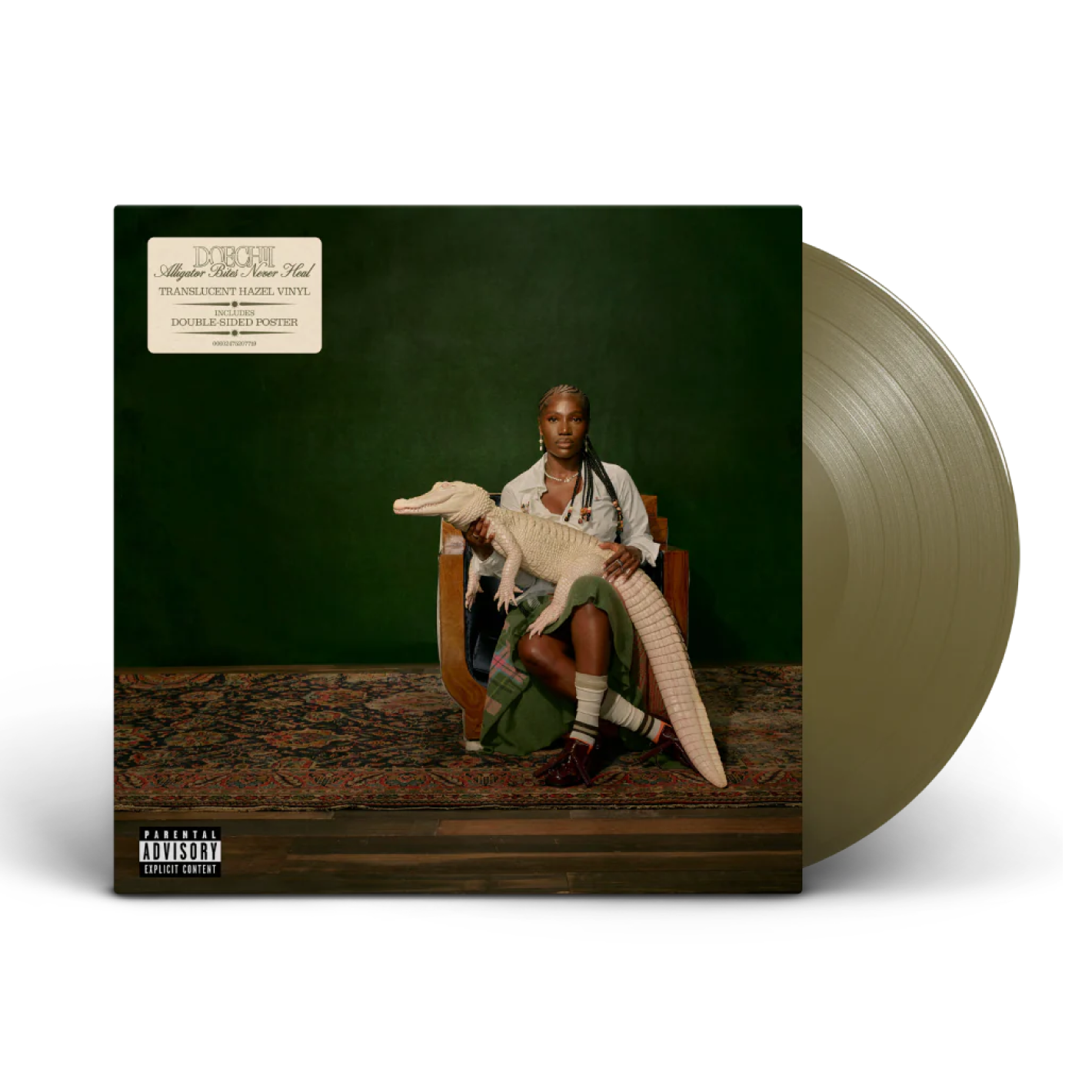 Doechii – Alligator Bites Never Heal (Translucent Hazel Vinyl + Poster)