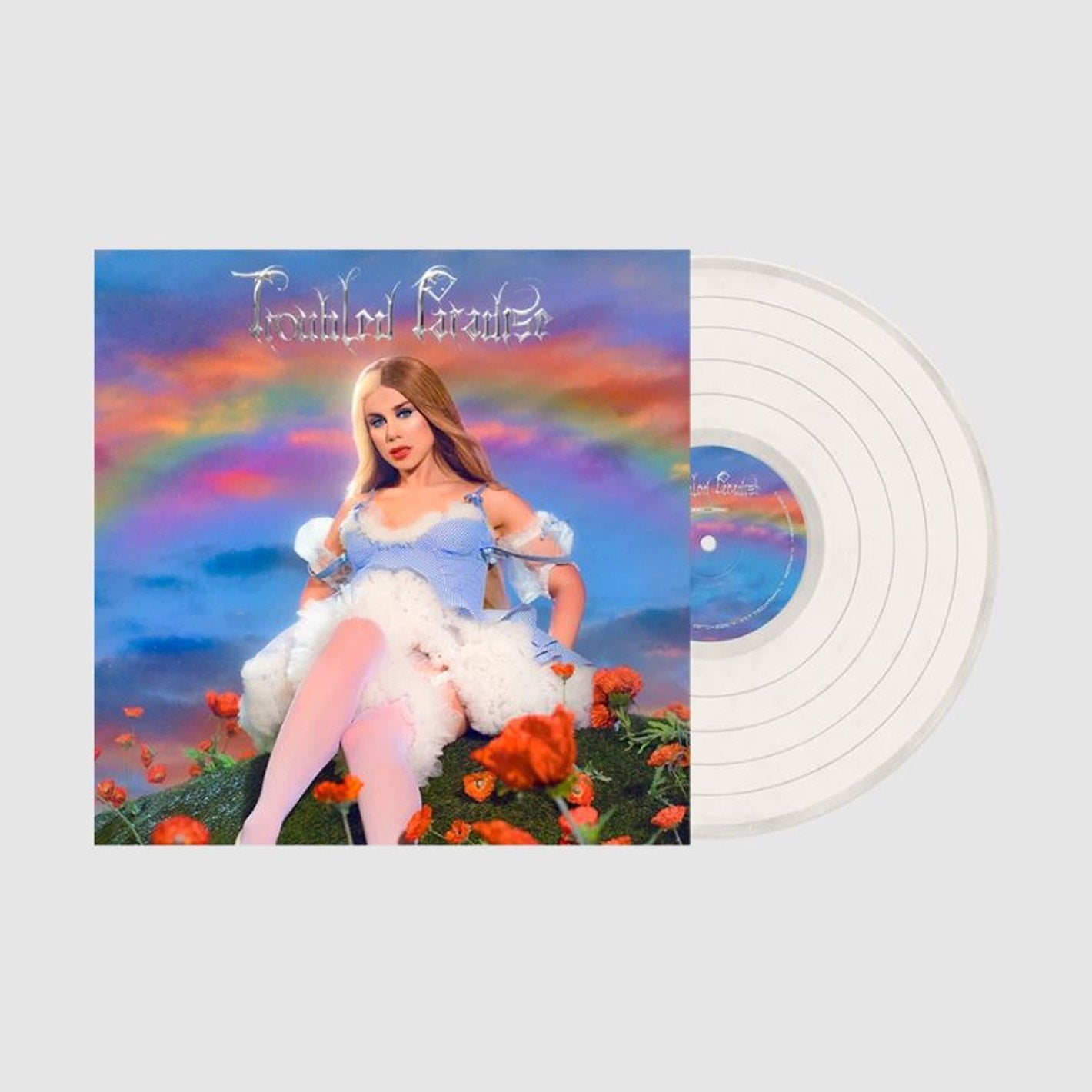 The Slayyyter Troubled Paradise Vinyl is available to purchase from Queer Records.