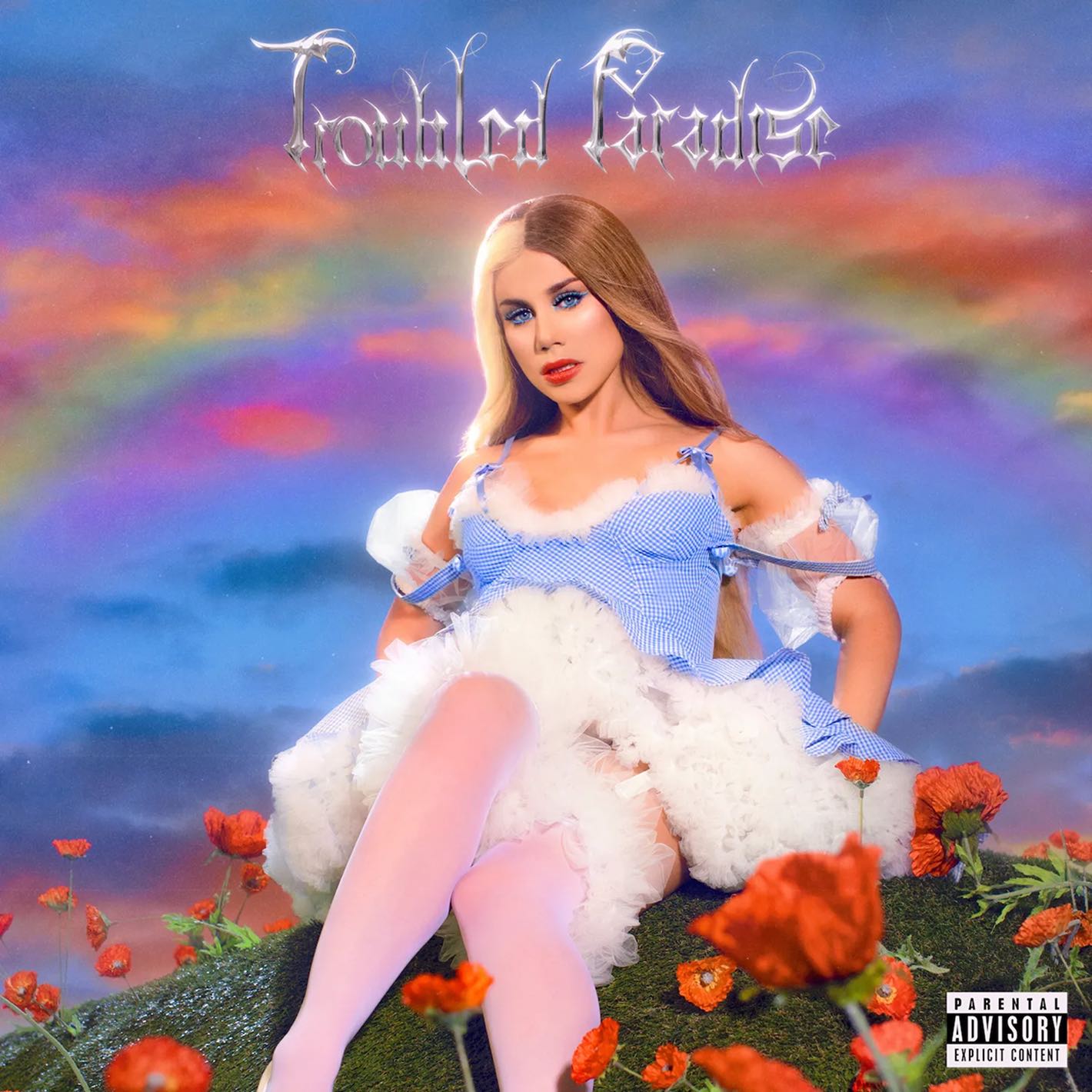 The Slayyyter Troubled Paradise Vinyl is available to purchase from Queer Records.